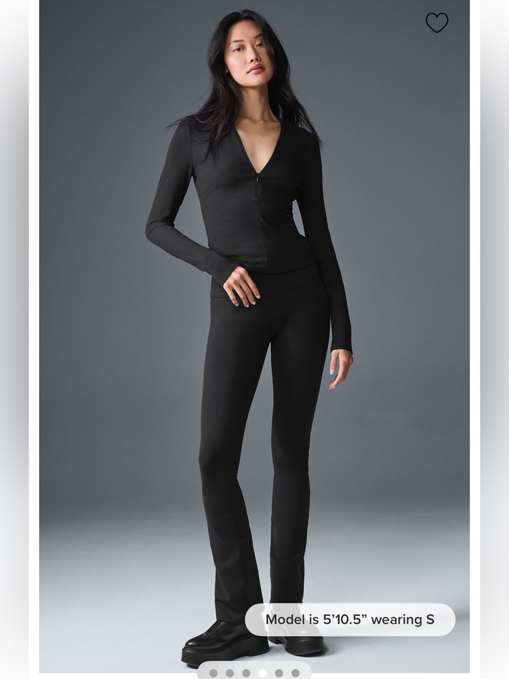 Alo yoga Ribbed Mesmerize Long Sleeve - Picture 4 of 9